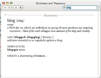 Dictionary Blog